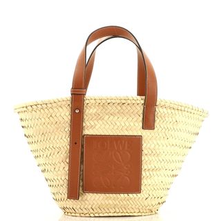 Cesta Tote Raffia Média