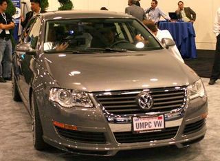 The 2006 Passat with a UMPC dock was a big hit on the show floor.