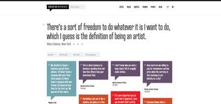 CreativeMornings new site is clean and easy to use