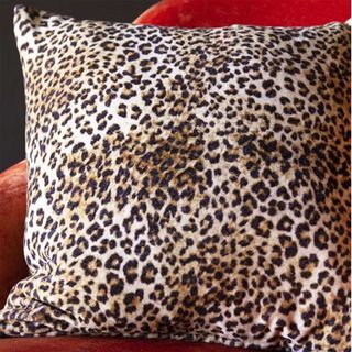 animal print cushion