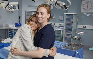 Holby Patsy Kensit plays Faye Morton Rosie Marcel plays Jac Naylor