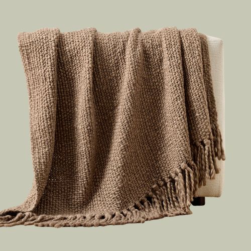 Pottery Barn UK, Textured Basketweave Knit Throw