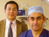 Professor Lord Ara Darzi and Professor Guang-Zhong Yang from Imperial College Robotic Research Center