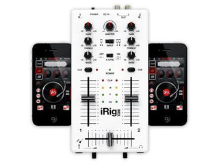 Whether attached to two devices or one, iRig Mix offers a great portable DJing solution.