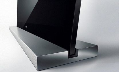 The Bravia NX803 – part of the ‘Presence’ range, featuring Sony’s innovative ‘Monolithic’ design.