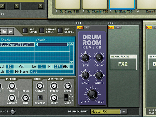 Adding reverb