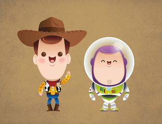 Woody & Buzz by Jerrod Maruyama
