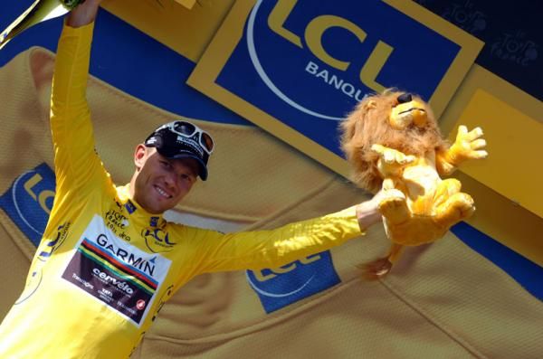 Thor Hushovd (Garmin-Cervelo) has built up a pride of Credit Lyonnais lions this week.