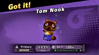 Tom Nook Spirit in Super Smash Bros. Ultimate
