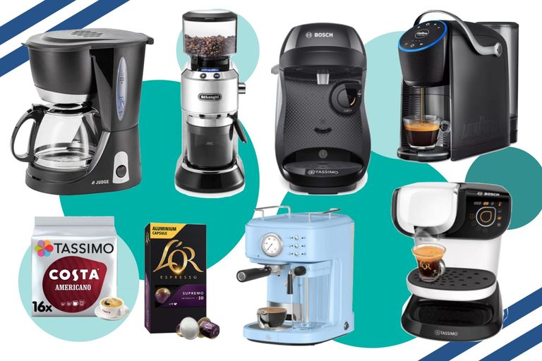A selection of the best coffee machines on sale for Cyber Monday