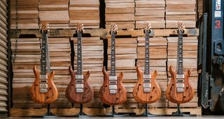 PRS S2 Special Semi-Hollow Reclaimed: limited to 700 instruments worldwide, this versatile high-end semi is made from tone woods salvaged from a hurricane and old Brazilian farmhouses.