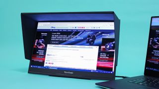 ViewSonic VP16-OLED portable monitor - one of the Best monitors for MacBook Pro