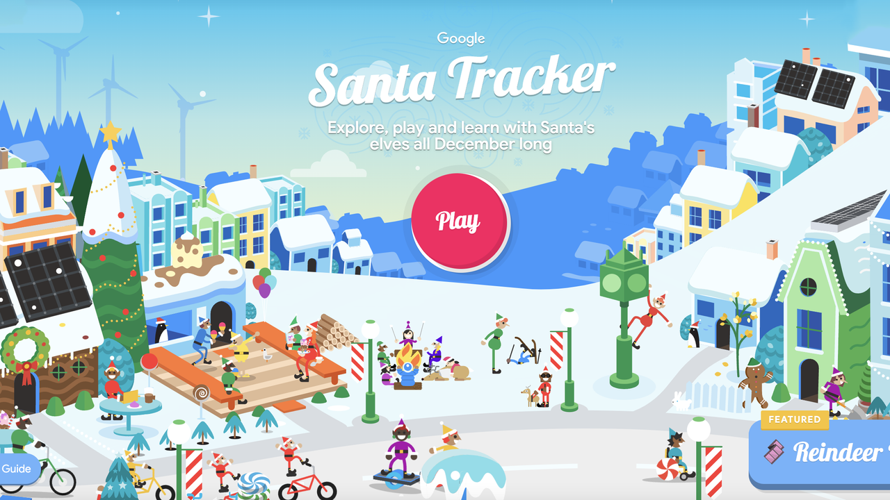Google Santa Tracker 2023