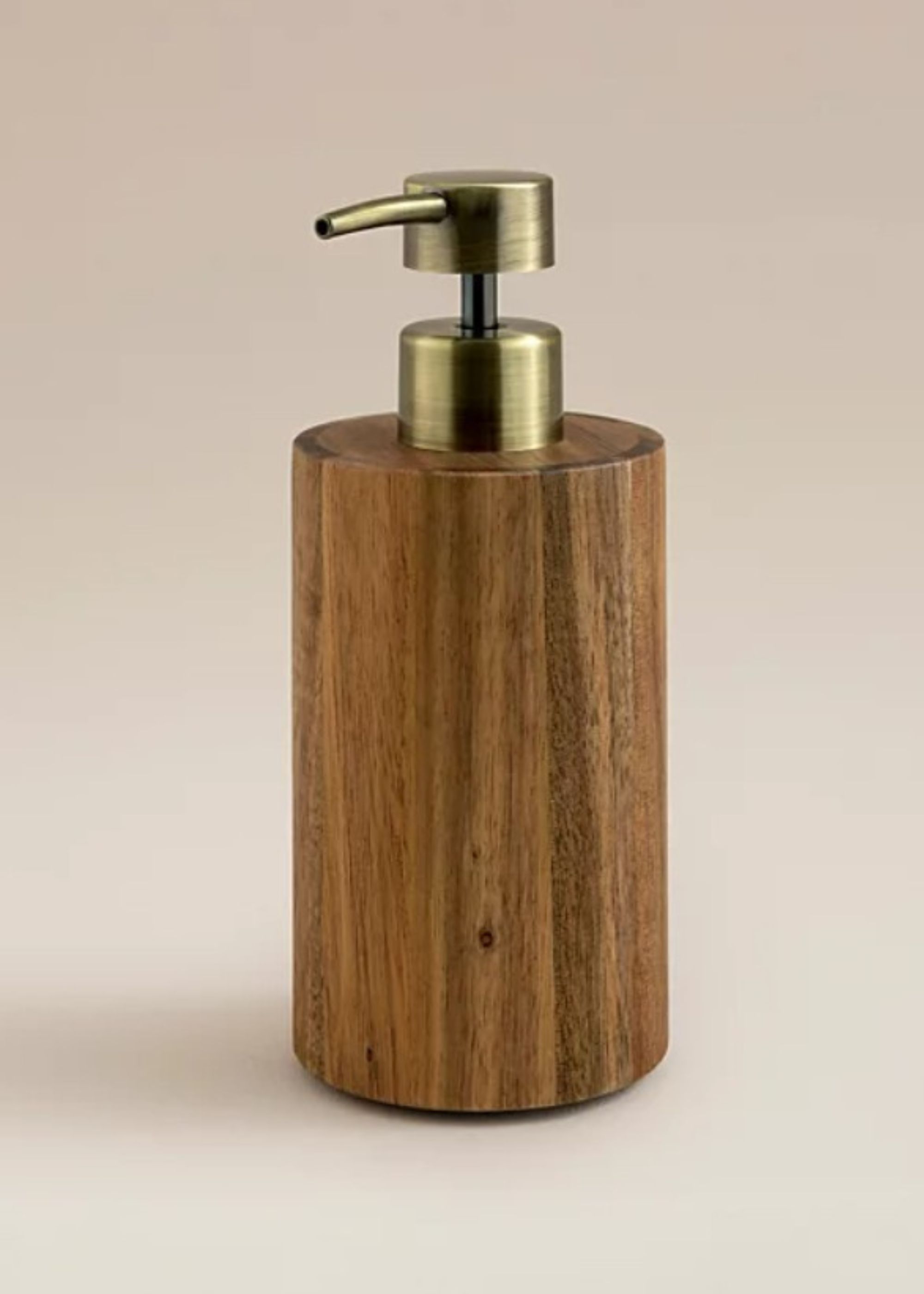George Home, Dark Wood Soap Dispenser