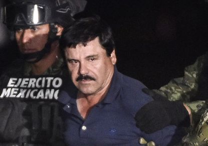 El Chapo, reaching for the Hollywood stars.