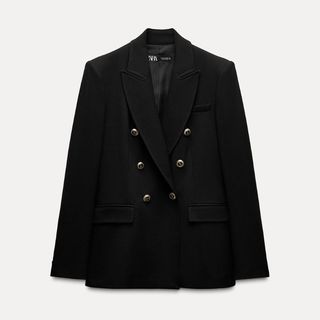 Zara Double-Breasted Blazer