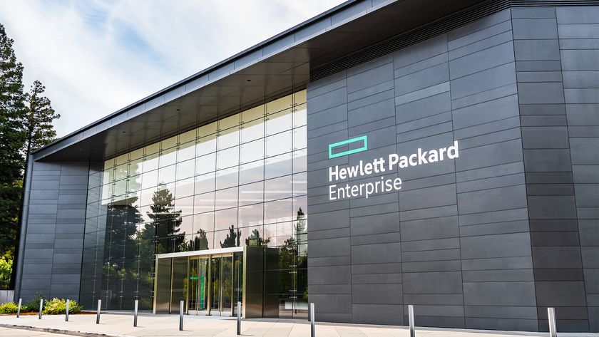 Hewlett Packard Enterprise (HPE) corporate headquarters located in Palo Alto, California.