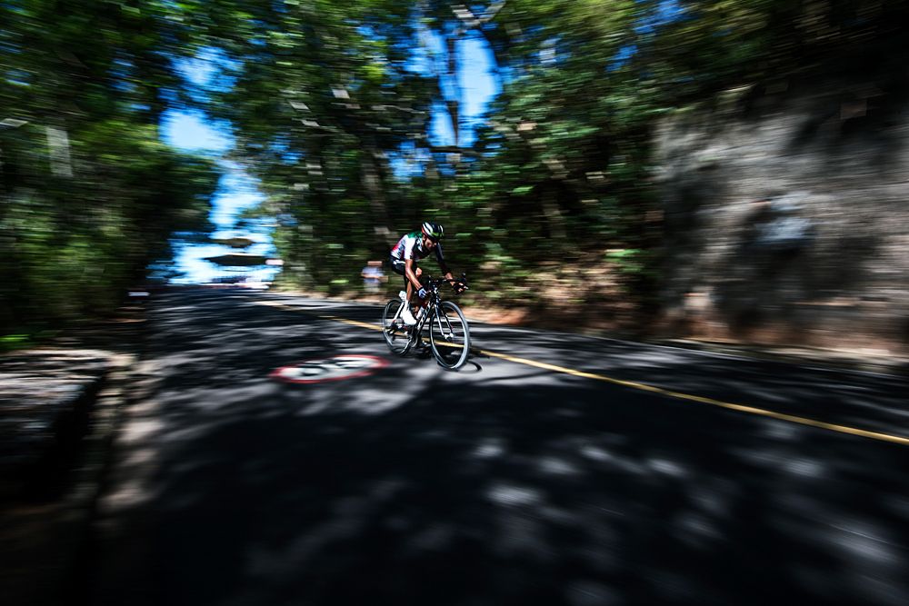 The Vista Chinesa descent for the 2016 Olympic Games road race course