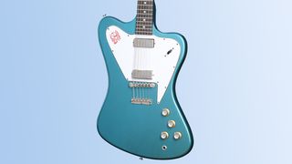 Gibson's Aqua Mist VOS 1965 Non-Reverse Firebird V 12-string Reissue