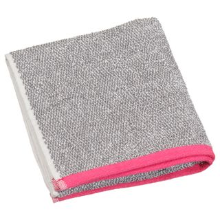 bm active cotton gym towel pink edge