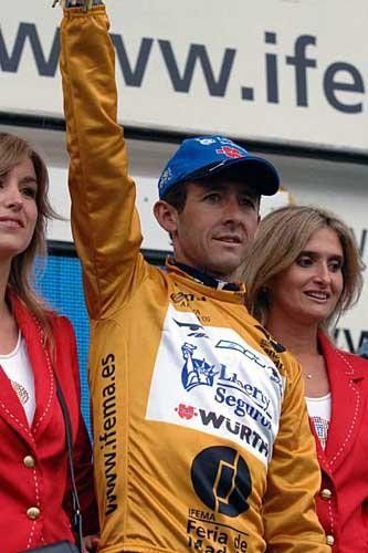 The new race leader - Roberto Heras (Liberty Seguros).