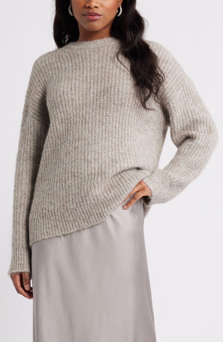 Oversize Fuzzy Sweater