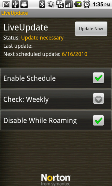 Norton for Android