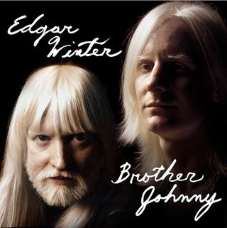 The cover of Edgar Winter's forthcoming tribute album, Brother Johnny