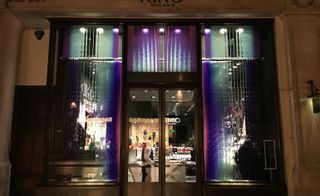 Kiko Milano's shopfront is the brainchild of Aleksa Studio
