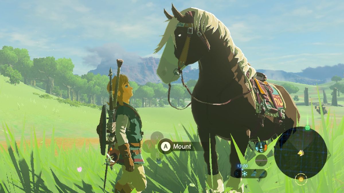 The Legend of Zelda: Breath of the Wild horses tips - tame your steed and bring it back from the ...