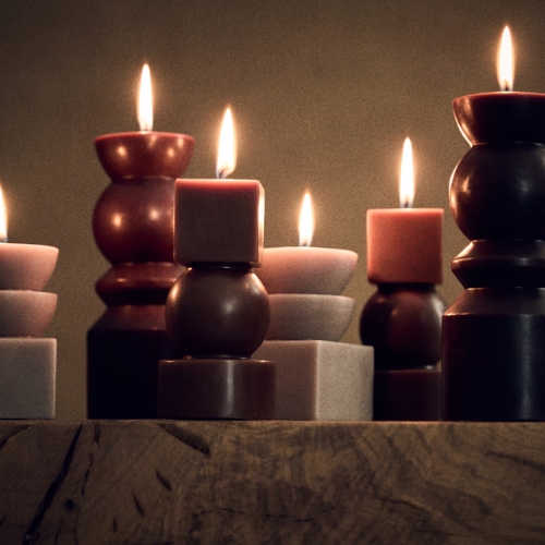 H&amp;amp;M, Small Pillar Candle