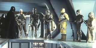 Boba Fett and bounty hunters in Star Wars: The Empire Strikes Back