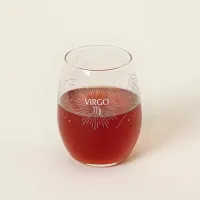 18. Astrology Wine Glass