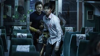 Ma Dong-seok and Gong Yoo in 'Train to Busan.'