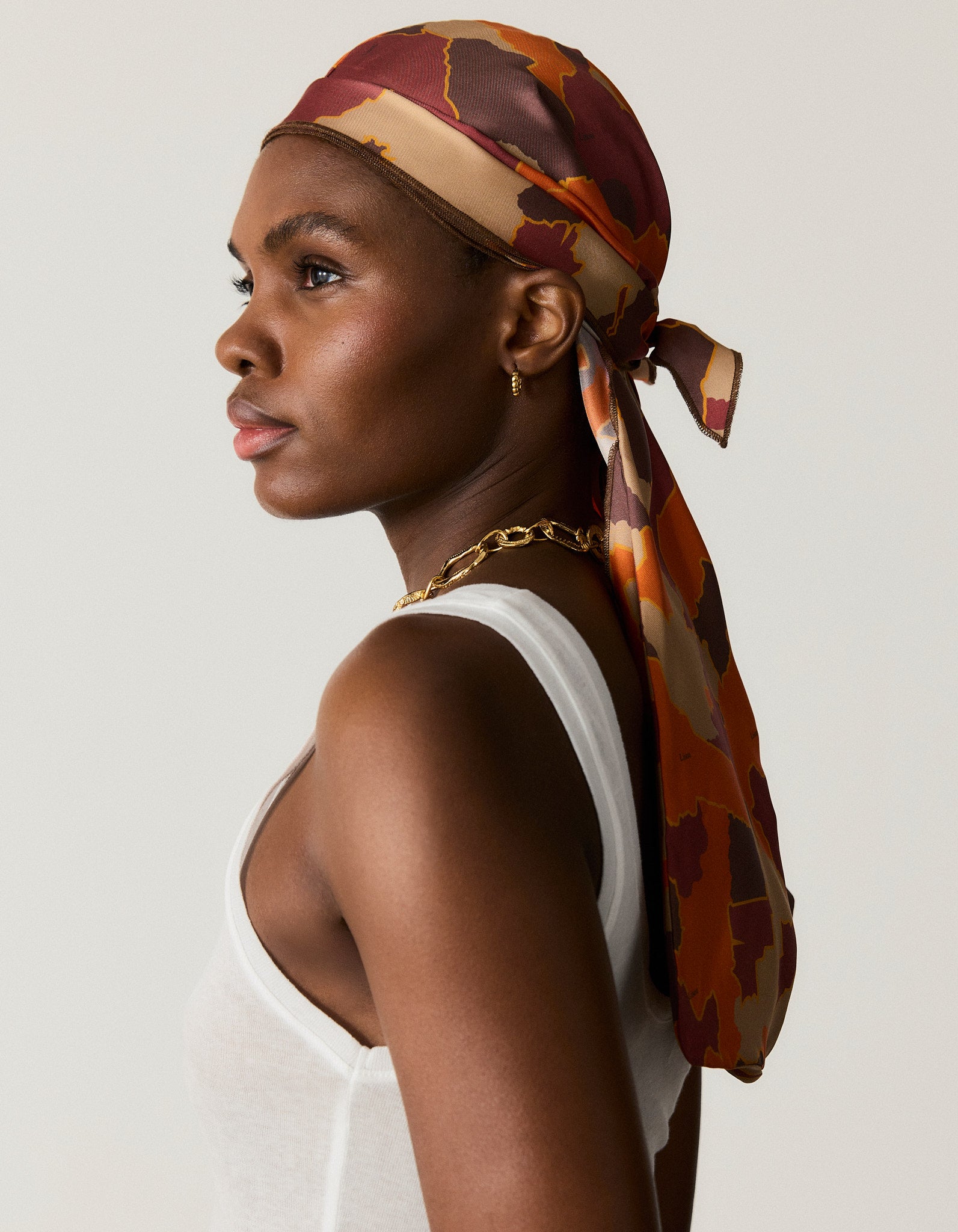 Mango Afrocamo Unisex Silk Durag