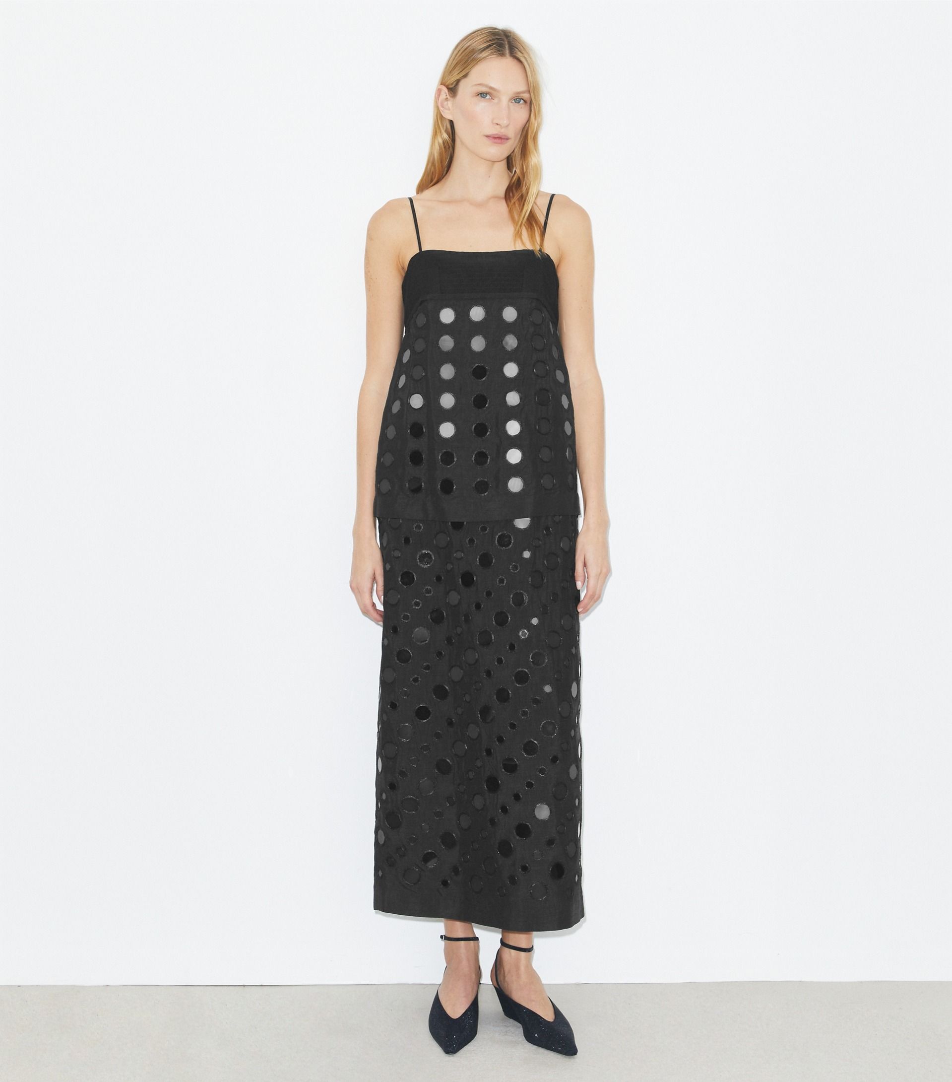 Layered Hand-Done Mirrorwork Dress