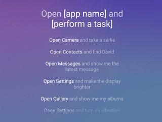 Open an app and control it with your voice