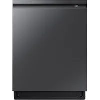 Samsung  24 in Fingerprint Resistant Black Stainless Steel Top Control Smart Built-In Tall Tub Dishwasher