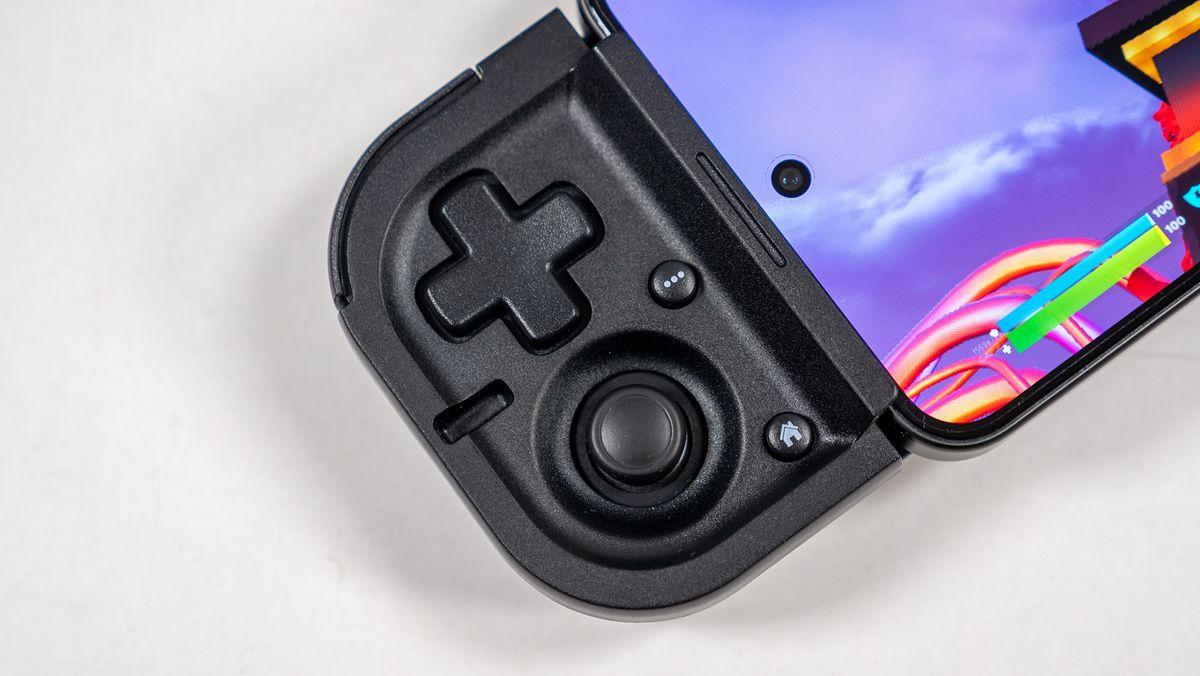 A close-up look at the Razer Prio's left half