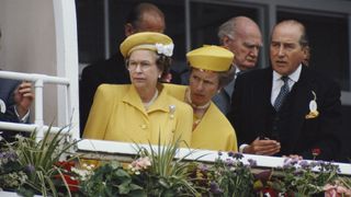 Queen Elizabeth II and Princess Anne