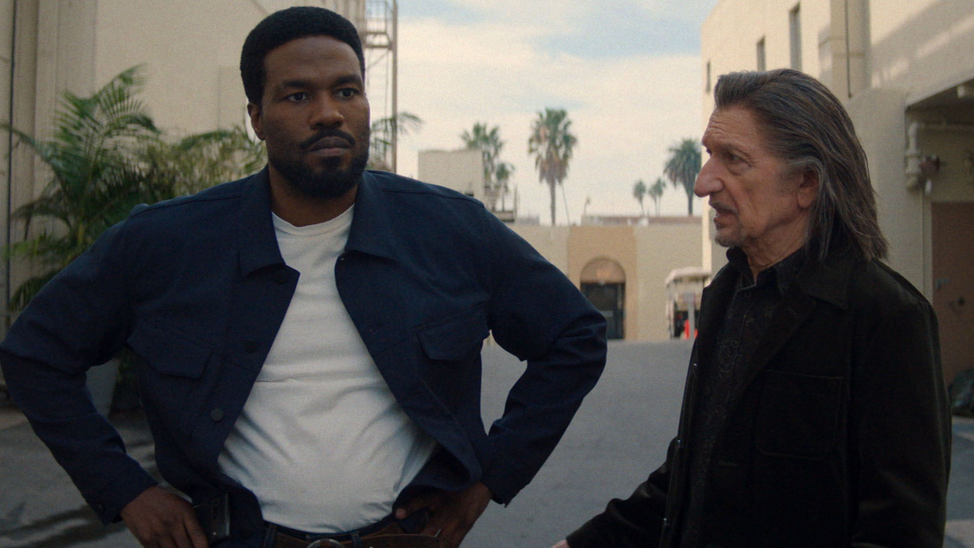 Simon Williams/Wonder Man (Yahya Abdul-Mateen II) and Trevor Slattery (Sir Ben Kingsley) in Marvel Television's WONDER MAN, exclusively on Disney+.