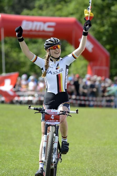 Helen Grobert (Germany) in third