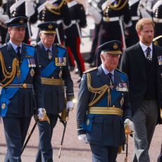 Prince William, King Charles III, Prince Harry