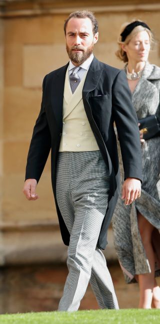 James Middleton at a royal wedding