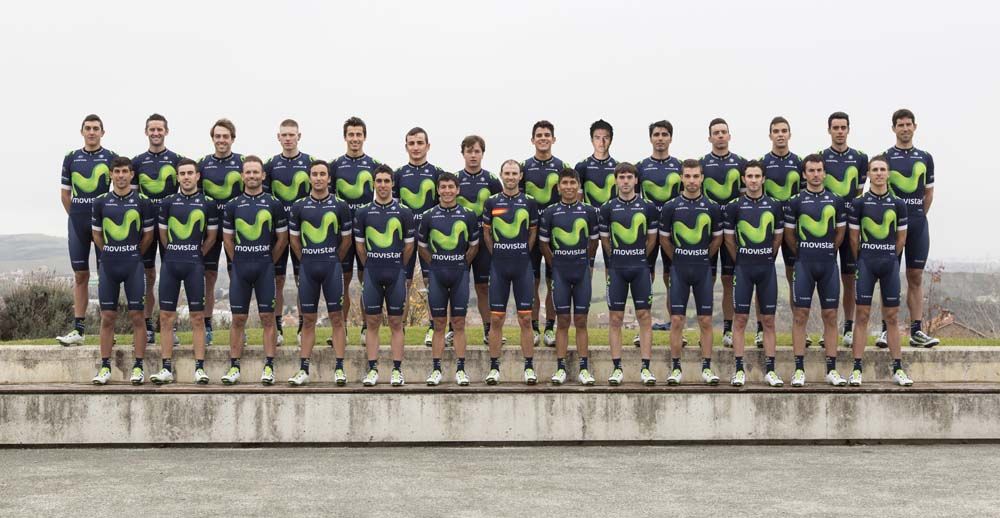 The Movistar team for 2016