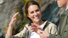 Catherine, Princess of Wales visits the Câr-Y-Môr Seaweed Farm in south-west Wales on September 8, 2023