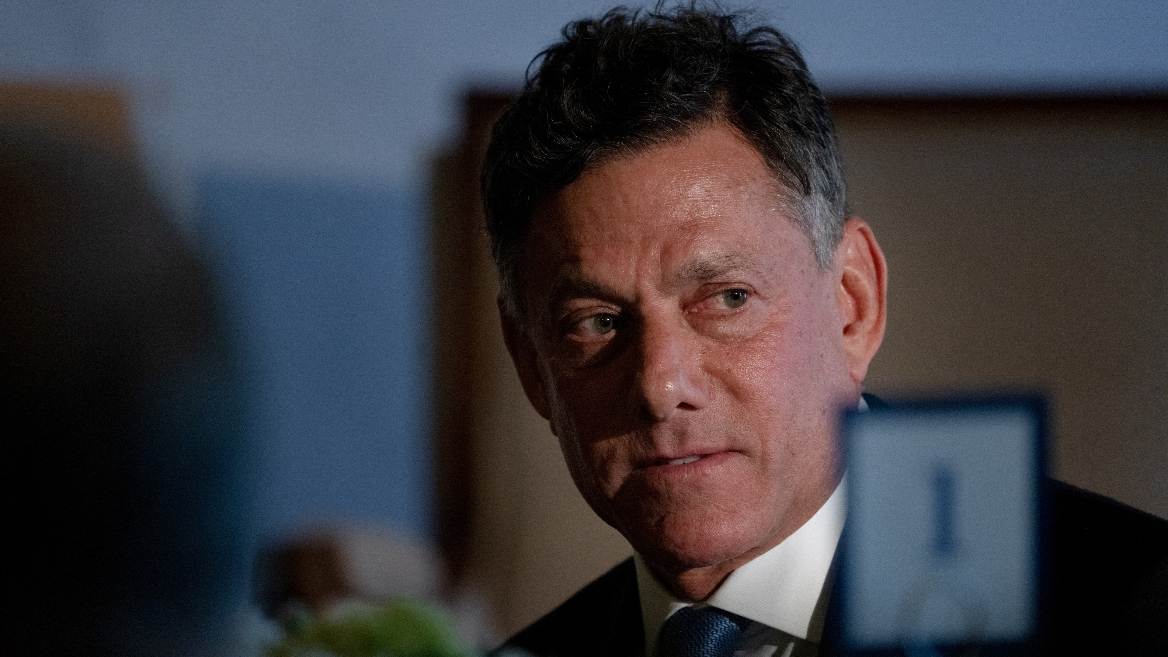 Strauss Zelnick, chairman and chief executive officer of Take-Two Interactive Software Inc., during an Economic Club of New York event in New York, US, on Monday, June 17, 2024. Take-Two Interactive Software, Inc. develops, markets, distributes, and publishes interactive entertainment software games and accessories. Photographer: Jeenah Moon/Bloomberg via Getty Images