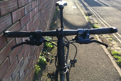 triban rc500 flat bar