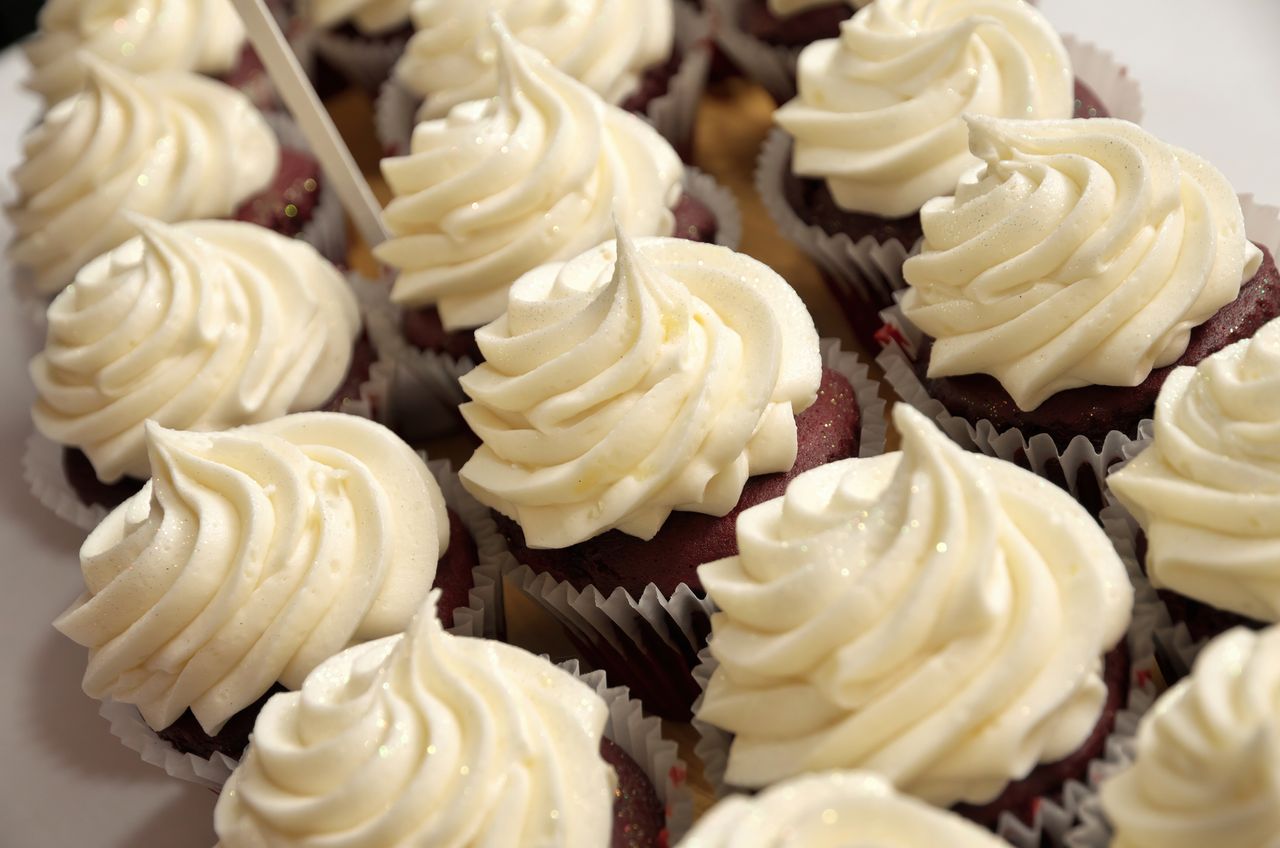 Chocolate beetroot muffins