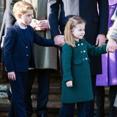 The Royal Family Attend Church On Christmas Day